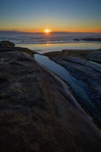 Sunset At Yachats