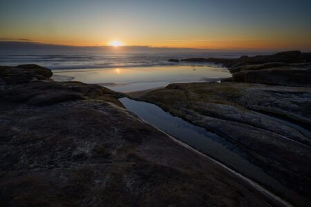 Sunset At Yachats