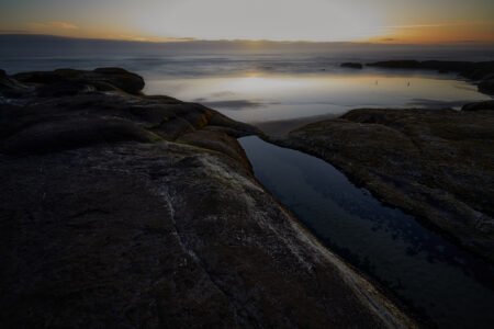 Sunset At Yachats