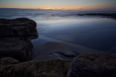 Sunset At Yachats