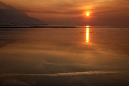 Mystified Salt Lake Sunset