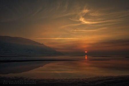 Mystified Salt Lake Sunset