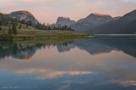 Lower Green River Lake Sunset