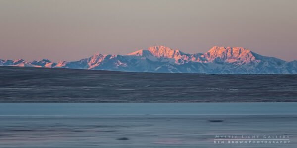 Dawn At The Great Salt Lake